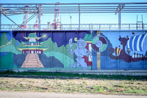 port TIS, арт тимбилдинг, Одесса, Стрит арт, сколько стоит роспись стен